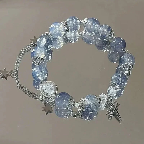 Chic Blue Crystal Bracelet