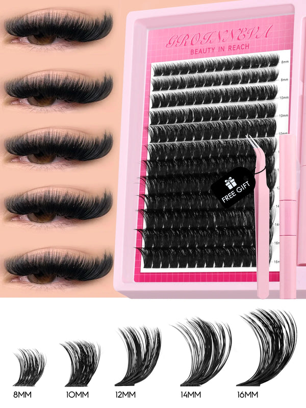 Fluffy Lash Kit for Stunning Eyes